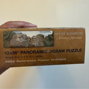 Mount Rushmore National Monument panoramic  Puzzle 500 piece new sealed in box